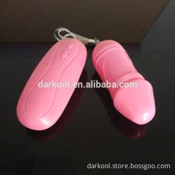 Magic Remote Massage Vibrating Love Dildo Shaped Egg For Lady